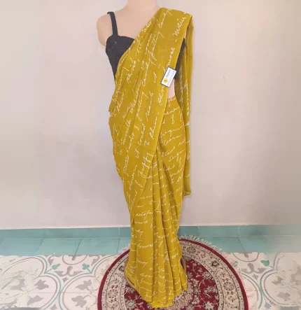 Georgette Saree
