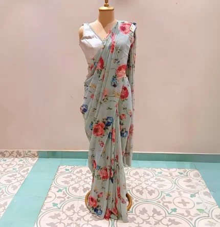 Georgette Saree