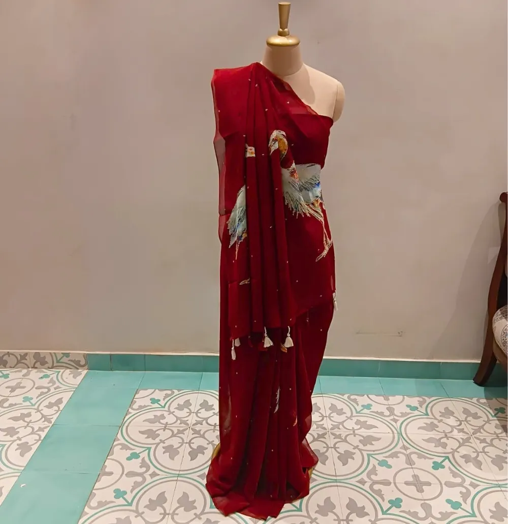 Chiffon Saree Chiffon Saree
