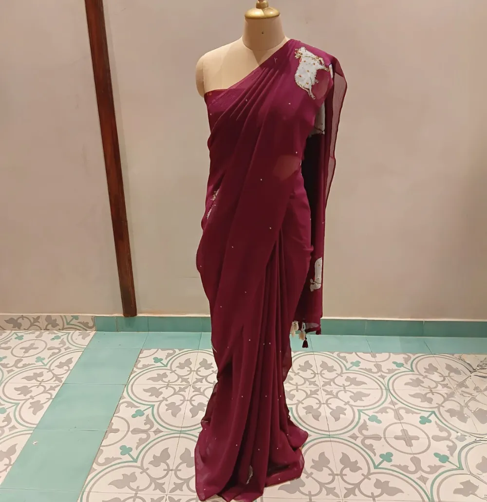 Chiffon Saree Chiffon Saree