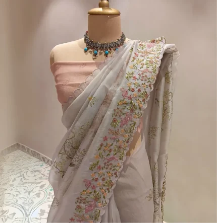 Organza Saree