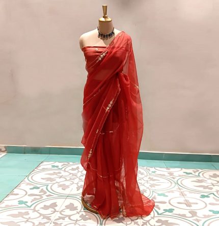 Organza Saree