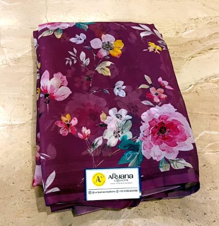 Chiffon Saree