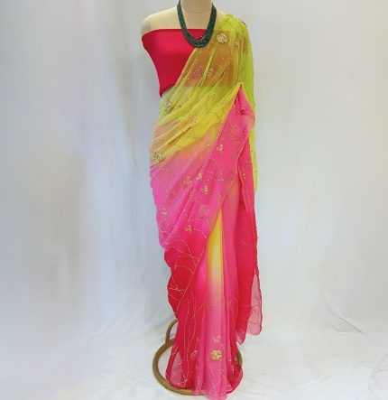 Chiffon Saree